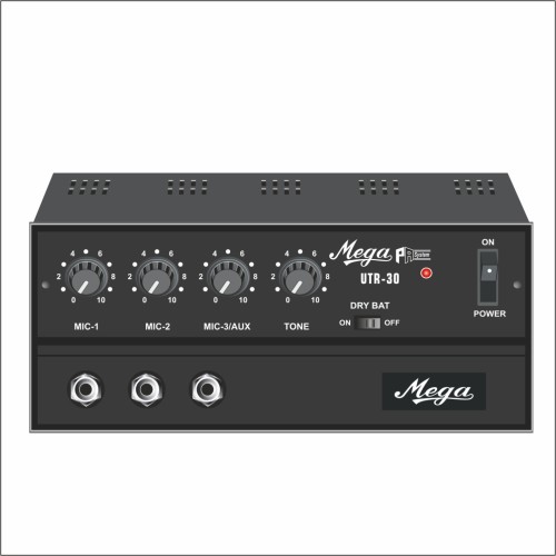UTR 30 P.A Low Power Mixer Amplifier